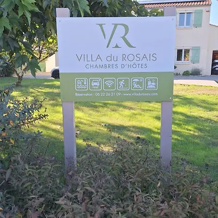 Du Rosais Alojamento de Acomodação e Pequeno-almoço Saint-Hilaire-de-Talmont